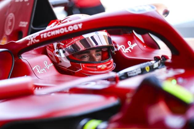 LECLERC Charles (mco), Scuderia Ferrari SF-24, portrait during the Formula 1 Aramco Gran Premio de Espana 2024, 10th round of the 2024 Formula One World Championship, WM, Weltmeisterschaft from June 21 to 23, 2024 on the Circuit de Barcelona-Catalunya, in Montmeló, Spain - F1 - SPANISH GRAND PRIX 2024 DPPI Panoramic  240621_R10_SPAGNA_DP_EA025372