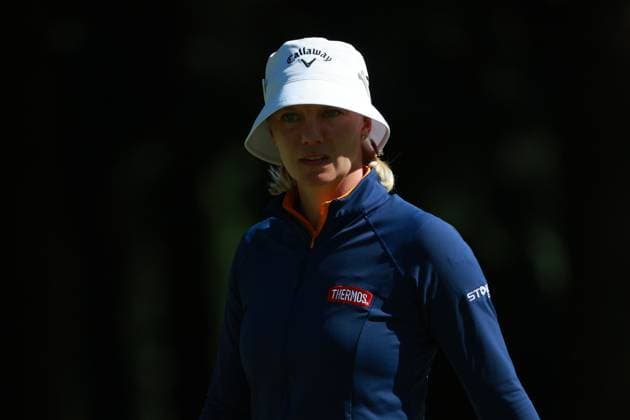 KPMG Women s PGA, Golf Herren Madelene Sagstrom of Sweden walks on the 18th green during Day Two of the KPMG Women s PGA Championship at Sahalee Country Club in Sammamish, Washington, USA, on Friday, June 21, 2024. Sammamish Washington United States  Copyright: xJorgexLemusx originalFilename:lemus-kpmgwome240621_npqqd.jpg