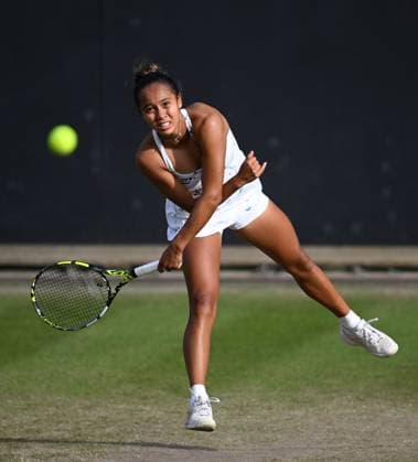 Leylah Fernandez of Canada in quarter final action Rothesay Classic Birmingham, Day 5, Tennis, Edgbaston Priory Club, Birmingham, UK - 21 June 2024  Copyright: xAnnaxGowthorpe Shutterstockx 14543328cc