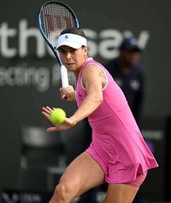 Ajla Tomljanovic of Australia in quarter final action Rothesay Classic Birmingham, Day 5, Tennis, Edgbaston Priory Club, Birmingham, UK - 21 June 2024  Copyright: xAnnaxGowthorpe Shutterstockx 14543328cw