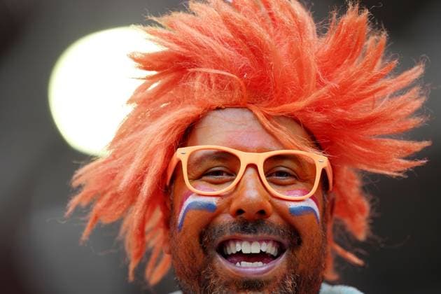 Netherlands supporters the Euro 2024 soccer match between Netherlands and France at the Leipzig Arena , Leipzig, Germany - Friday 21 June 2024. - Soccer .  Copyright: xSpada LaPressex