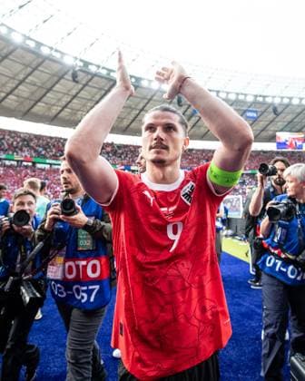 UEFA EURO, EM, Europameisterschaft,Fussball 2024: Polen - Österreich; 21.06.2024 Marcel Sabitzer (Österreich, 9) UEFA EURO 2024: Polen - Österreich; Olympiastadion, Berlin; 21.06.2024 Copyright: xBEAUTIFULxSPORTS Buriakovx