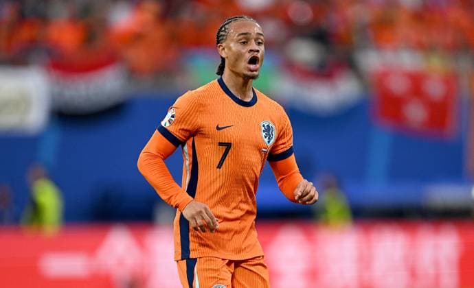 Fussball Euro 2024 Gruppe D 21.06.2024 Niederlande - Frankreich Xavi Simons (Niederlande)