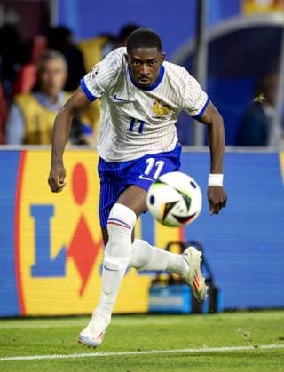 LEIPZIG - Ousmane Dembele of France during the UEFA EURO, EM, Europameisterschaft,Fussball 2024 group D match between Netherlands and France at Leipzig Stadium on June 21, 2024 in Leipzig, Germany. ANP KOEN VAN WEEL UEFA EURO 2024 2024 xVIxANPxSportx xxANPxIVx 501706635 originalFilename: 501706635.jpg