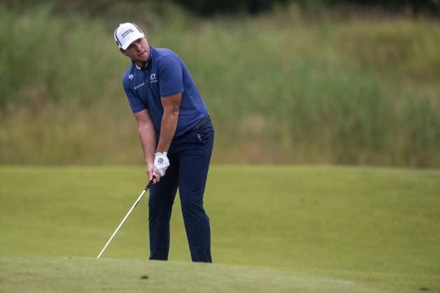 KLM Open - Day Two AMSTERDAM, NETHERLANDS - JUNE 21: Luke List of the USA on the 1st hole during the second round of the KLM Open at The International on June 21, 2024 in Amsterdam, Netherlands. Photo By Andy Astfalck Copyright: xBEAUTIFULxSPORTS Astfalckx