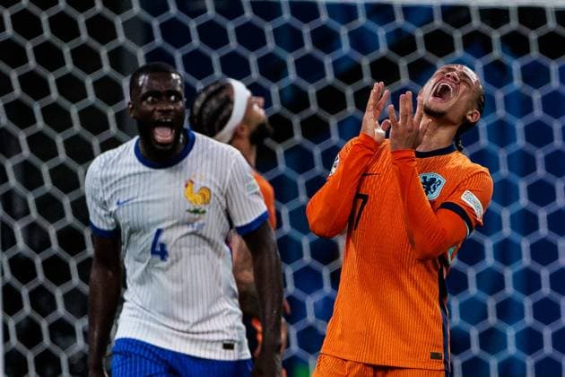 UEFA EURO 2024: Niederlande - Frankreich; 21.06.2024 Xavi Quentin Shay Simons (Niederlande, 7) frustriert UEFA EURO 2024: Niederlande - Frankreich; Leipzig Stadium, Leipzig am 21.06.2024 Copyright: xBEAUTIFULxSPORTS Wunderlx