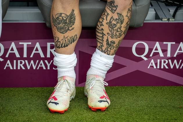 Fussball Berlin 21.06.2024 UEFA EURO, EM, Europameisterschaft,Fussball 2024 Europameisterschaft Vorrunde Polen (POL) - Österreich (AUT) Tattoo