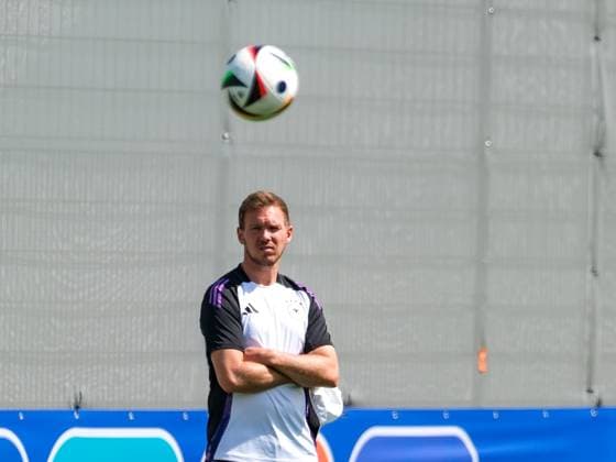 Sport Bilder des Tages Julian Nagelsmann Deutschland , Trainer), GER, EURO 2024, Abschlusstraining Deutschland, vor Schweiz vs Deutschland, Fussball Europameisterschaft, Herzogenaurach, 22.06.2024 GER, EURO 2024, Abschlusstraining Deutschland, vor Schweiz vs Deutschland, Fussball Europameisterschaft, Herzogenaurach, 22.06.2024 Herzogenaurach Copyright: xEibner-Pressefoto FlorianxWieganx EP_FWD