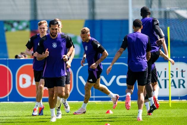 Emre Can (Deutschland 25), GER, EURO 2024, Abschlusstraining Deutschland, vor Schweiz vs Deutschland, Fussball Europameisterschaft, Herzogenaurach, 22.06.2024 GER, EURO 2024, Abschlusstraining Deutschland, vor Schweiz vs Deutschland, Fussball Europameisterschaft, Herzogenaurach, 22.06.2024 Herzogenaurach Copyright: xEibner-Pressefoto FlorianxWieganx EP_FWD