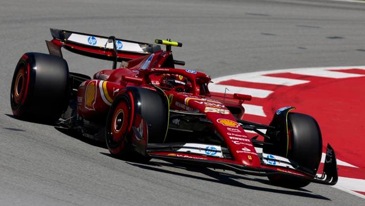 F1 Grand Prix of Spain - Qualifying Carlos Sainz of Spain driving the (55) Scuderia Ferrari SF-24 on track during the final practice ahead of the F1 Grand Prix of Spain at Circuit de Barcelona-Catalunya on June 22, 2024, in Barcelona, Spain. Barcelona Circuit de Barcelona-Catalunya Catalunya Spain RL_GPF1ESP24_00602 Copyright: xRicardoxLarreinax