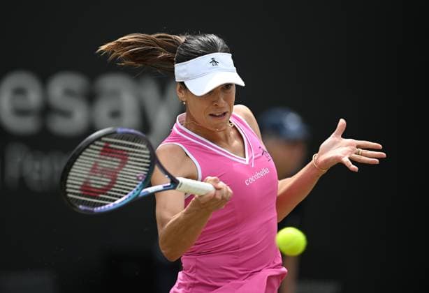 Ajla Tomljanovic of Australia in semi final action Rothesay Classic Birmingham, Day 6, Tennis, Edgbaston Priory Club, Birmingham, UK - 22 June 2024  Copyright: xAnnaxGowthorpe Shutterstockx 14543330y