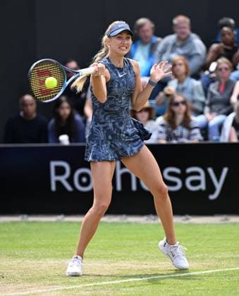 Anastasia Potapova in semi final action Rothesay Classic Birmingham, Day 6, Tennis, Edgbaston Priory Club, Birmingham, UK - 22 June 2024  Copyright: xAnnaxGowthorpe Shutterstockx 14543330an