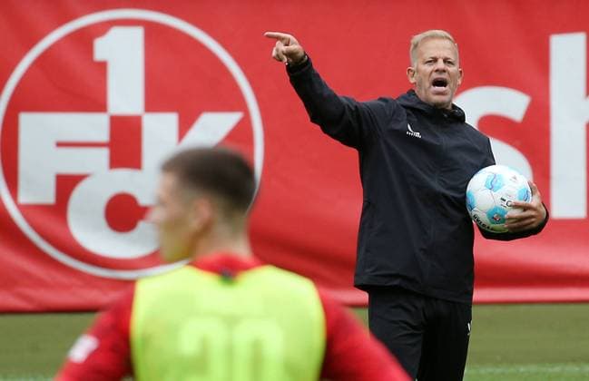 22.06.2024, Fußball, 2. Bundesliga, 1. FC Kasierslautern mit Trainingsauftakt zur Saison 2024 25Fritz Walter Stadion, Kaiserslautern, Deutschland, zmdz, Markus Anfang (Trainer FC Kaiserslautern) 1. FC Kaiserslautern Trainingsauftakt
