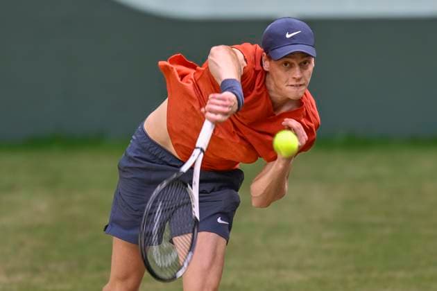 Jannik Sinner ITA 22.06.2024 Tennis Terra Wortmann Open, ATP, Tennis Herren World Tour 500, , OWL ARENA, Halle (Westfalen), NRW Germany