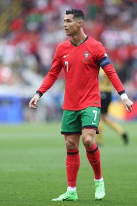 Cristiano Ronaldo of Portugal Turkiye v Portugal, UEFA European Championship, EM, Europameisterschaft 2024, Group F, Football, BVB Stadion, Dortmund, Germany, 22 Jun 2024 EDITORIAL USE ONLY No use with unauthorised audio, video, data, fixture lists, club league logos or live services. Online in-match use limited to 120 images, no video emulation. No use in betting, games or single club league player publications. Copyright: xPaulxCurrie Shutterstockx 14548034bx