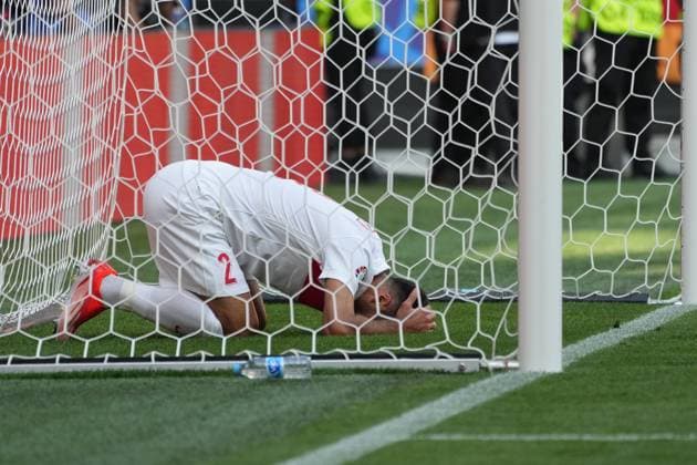 Frust bei Zeki Celik (Türkei, Turkey, Türkiye, 02) über das 0:2 - Dortmund 22.06.2024: Türkei vs. Portugal, EURO2024 M23, Gruppe F, EM-Arena Dortmund