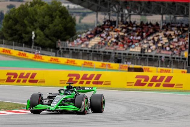 22nd June 2024; Circuit de Barcelona-Catalunya, Barcelona, Spain; Formula 1 Spanish Grand Prix 2023; Qualifying Day; Valtteri Bottas of the Sauber F1 Team driving the C44 during the qualifying session  ActionPlus12658615 PabloxGuillen