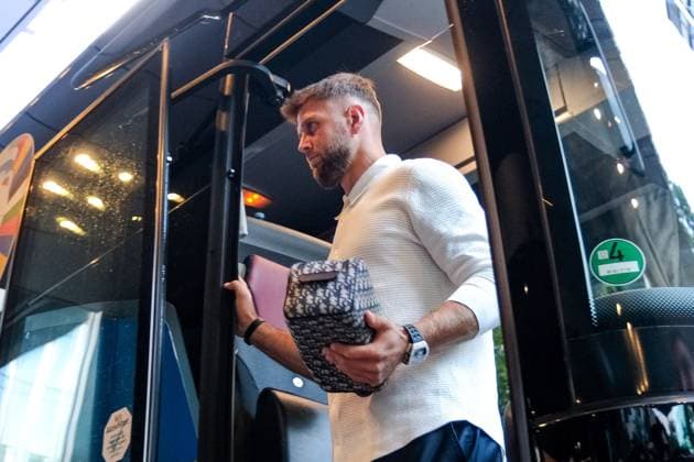 Niclas Fuellkrug (Deutschland , 09) GER, EURO 2024, Ankunft der Deutschen Mannschaft in Frankfurt am Main, Fussball Europameisterschaft, 22.06.2024 GER, EURO 2024, Ankunft der Deutschen Mannschaft in Frankfurt am Main, Fussball Europameisterschaft, 22.06.2024 Frankfurt am Main Copyright: xEibner-Pressefoto FlorianxWieganx EP_FWD