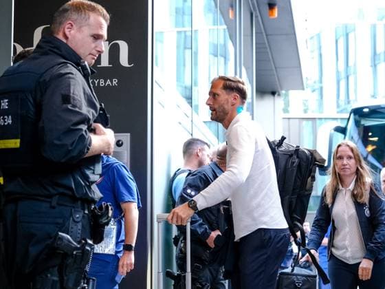 Oliver Baumann (Deutschland 12), GER, EURO 2024, Ankunft der Deutschen Mannschaft in Frankfurt am Main, Fussball Europameisterschaft, 22.06.2024 GER, EURO 2024, Ankunft der Deutschen Mannschaft in Frankfurt am Main, Fussball Europameisterschaft, 22.06.2024 Frankfurt am Main Copyright: xEibner-Pressefoto FlorianxWieganx EP_FWD