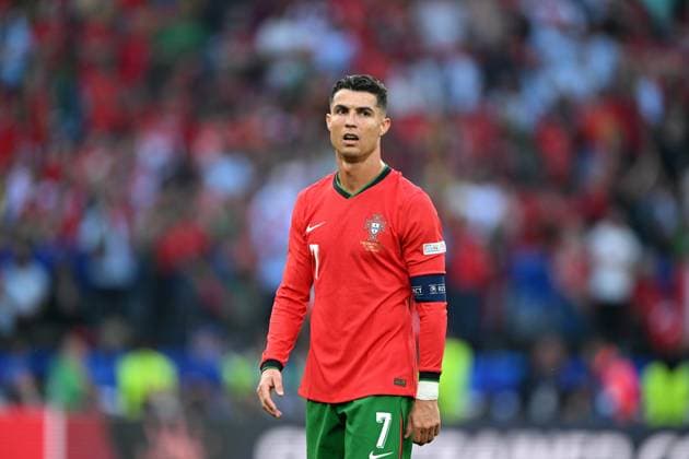 Dortmund - Cristiano Ronaldo of Portugal during the UEFA EURO, EM, Europameisterschaft,Fussball 2024 group F match between Turkey and Portugal at BVB Stadium Dortmund on June 22, 2024 in Dortmund, Germany. ANP Hollandse Hoogte UEFA EURO 2024 2024 xVIxANPxSportx xGerritxvanxKeulenxIVx 501785720 originalFilename: 501785720.jpg