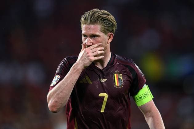 Mg Colonia (Germania) 22 06 2024 - Euro 2024 Belgio-Romania foto Matteo Gribaudi Image nella foto: Kevin De Bruyne 