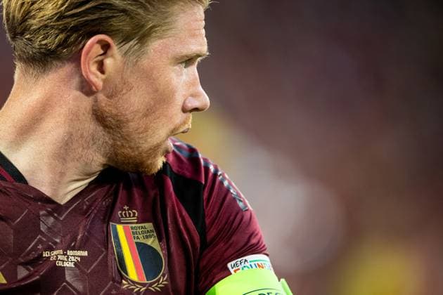 UEFA EURO, EM, Europameisterschaft,Fussball 2024: Belgien - Rumänien; 22.06.2024 Kevin De Bruyne (Belgien, 7) UEFA EURO 2024: Belgien - Rumänien; Cologne Stadion, Köln; 22.06.2024 Copyright: xBEAUTIFULxSPORTS Buriakovx
