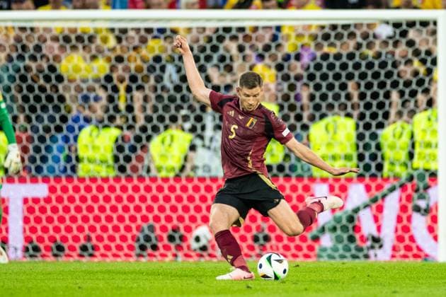 UEFA EURO, EM, Europameisterschaft,Fussball 2024: Belgien - Rumänien; 22.06.2024 Jan Vertongen (Belgien, 5) UEFA EURO 2024: Belgien - Rumänien; Cologne Stadion, Köln; 22.06.2024 Copyright: xBEAUTIFULxSPORTS Buriakovx