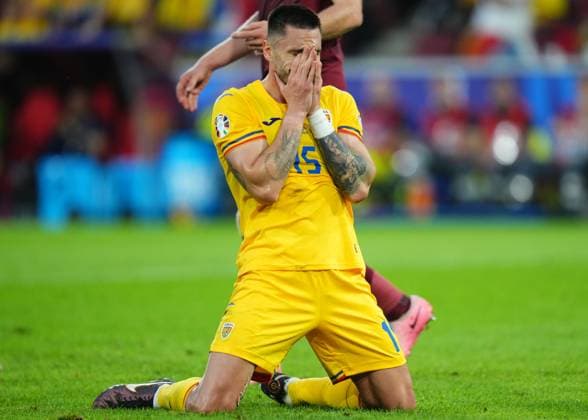 GER: Belgium v Romania. UEFA EURO, EM, Europameisterschaft,Fussball 2024 Andrei Burca of Romania during the UEFA Euro 2024 match between Belgium and Romania, Group E, date 2, played at Rhein Energie Stadium on June 22, 2024 in Koln, Germany. kpng Copyright: xBaguxBlancox xPRESSINPHOTOx PS_240622_BEL_RUM_033