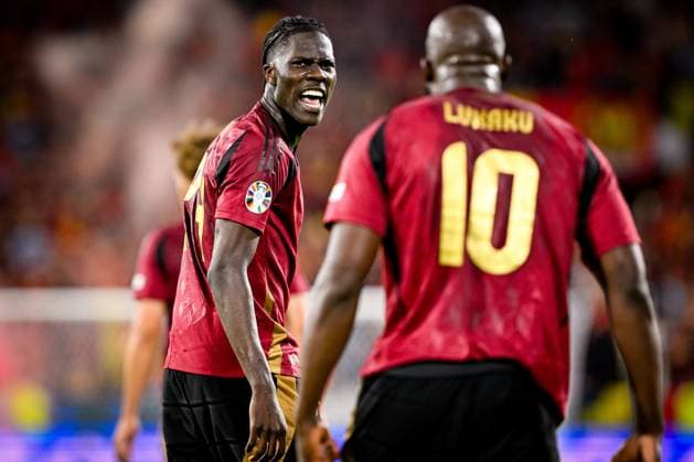 Belgium v Romania Group E - UEFA EURO, EM, Europameisterschaft,Fussball 2024 COLOGNE, GERMANY - JUNE 22 : Onana Amadou midfielder of Belgium during the UEFA EURO 2024 European Football Championship tournament group E stage match between Belgium and Romania at Cologne Stadium on June 22, 2024 in Cologne, Germany, 22 06 2024 Cologne Germany  Copyright: xDhax