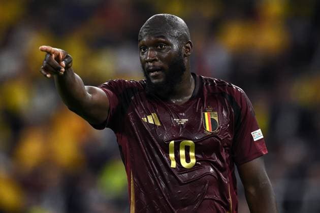 Mg Colonia (Germania) 22 06 2024 - Euro 2024 Belgio-Romania foto Matteo Gribaudi Image nella foto: Romelu Lukaku 