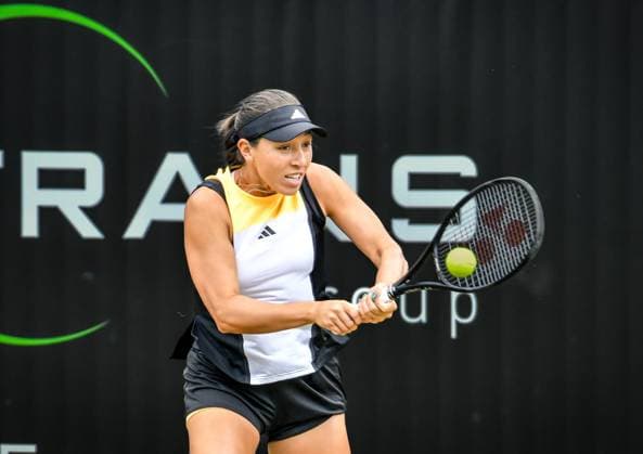 Tennis, WTA, Tennis Damen Turnier in Berlin 23.06.2024, xdanx, Sport Tennis,WTA-Turnier in Berlin Finale, v.l.Jessica Pegula (USA) in Aktion Berlin Steffi-Graf-Stadion Berlin Germany (DE) Copyright: xDanielxLakomskix
