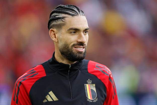 Belgium v Romania: Group E - UEFA EURO, EM, Europameisterschaft,Fussball 2024 Yannick Ferreira Carrasco of Belgium portrait before the UEFA EURO 2024 group stage match between Belgium and Romania at Cologne Stadium on June 22, 2024 in Cologne, Germany. Cologne Cologne Stadium Germany Germany Copyright: xRichardxSellers Sportsphoto APLx 14042305