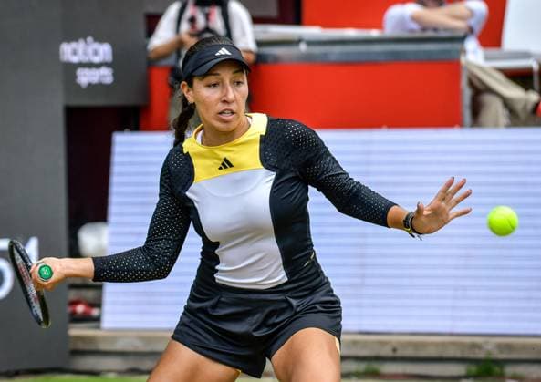 Tennis, WTA, Tennis Damen Turnier in Berlin 23.06.2024, xdanx, Sport Tennis,WTA-Turnier in Berlin Finale, v.l.Jessica Pegula (USA) in Aktion Berlin Steffi-Graf-Stadion Berlin Germany (DE) Copyright: xDanielxLakomskix