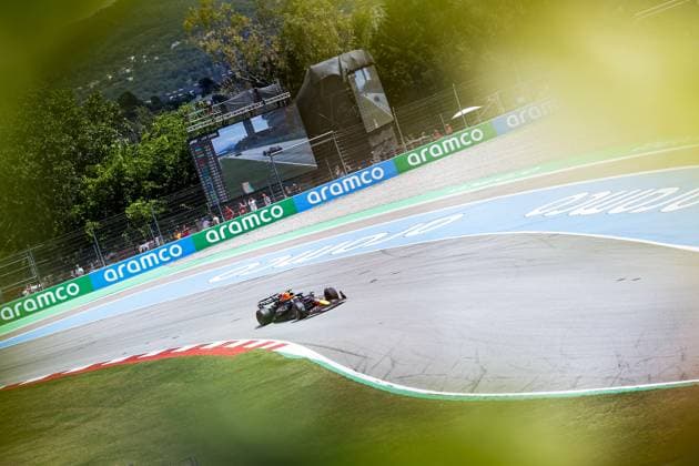 MONTMELO - Max Verstappen (Red Bull Racing) in action during the Formula 1 Grand Prix of Spain at the Circuit de Catalunya. ANP SEM VAN DER WAL xVIxANPxSportx xxANPxIVx 501852321 originalFilename: 501852321.jpg