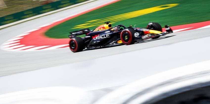 MONTMELO - Max Verstappen (Red Bull Racing) in action during the Formula 1 Grand Prix of Spain at the Circuit de Catalunya. ANP SEM VAN DER WAL xVIxANPxSportx xxANPxIVx 501854522 originalFilename: 501854522.jpg