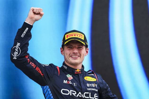 VERSTAPPEN Max (ned), Red Bull Racing RB20, portrait during the Formula 1 Aramco Gran Premio de Espana 2024, 10th round of the 2024 Formula One World Championship, WM, Weltmeisterschaft from June 21 to 23, 2024 on the Circuit de Barcelona-Catalunya, in Montmeló, Spain - F1 - SPANISH GRAND PRIX 2024 DPPI Panoramic  240623_R10_SPAGNA_DP_EA016555