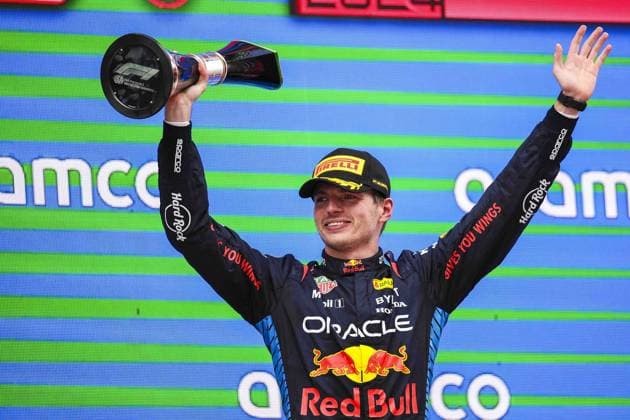 VERSTAPPEN Max (ned), Red Bull Racing RB20, portrait during the Formula 1 Aramco Gran Premio de Espana 2024, 10th round of the 2024 Formula One World Championship, WM, Weltmeisterschaft from June 21 to 23, 2024 on the Circuit de Barcelona-Catalunya, in Montmeló, Spain - F1 - SPANISH GRAND PRIX 2024 DPPI Panoramic  240623_R10_SPAGNA_DP_EA016968