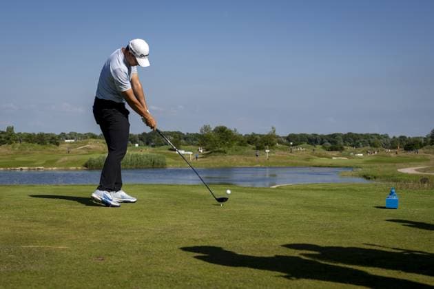 BADHOEVEDORP - Guido Magliozzi (ITA) during the last day of the 104th edition of the KLM Open golf at The International golf course near Amsterdam. ANP SANDER KONING xVIxANPxSportx xxANPxIVx 501865159 originalFilename: 501865159.jpg