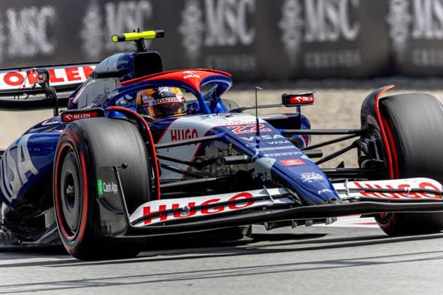 23rd June 2024; Circuit de Barcelona-Catalunya, Barcelona, Spain; Formula 1 Spanish Grand Prix 2023; Race Day; Yuki Tsunoda of the Visa Cash App RB F1 Team driving the VCARB01  ActionPlus12659521 PabloxGuillen