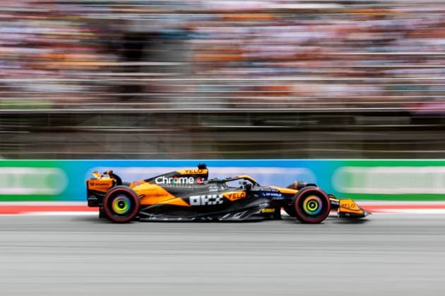BARCELONA, SPAIN - JUNE 23: Oscar Piastri (81) of Australia and team McLaren F1 Team during the Formula 1 Spanish Grand Prix on Sunday, June 23, 2024 at the Circuit De Catalunya in Barcelona, Spain. (Photo by Bob Kupbens Icon Sportswire) AUTO: JUN 23 F1 Spanish Grand Prix EDITORIAL USE ONLY Icon240623167