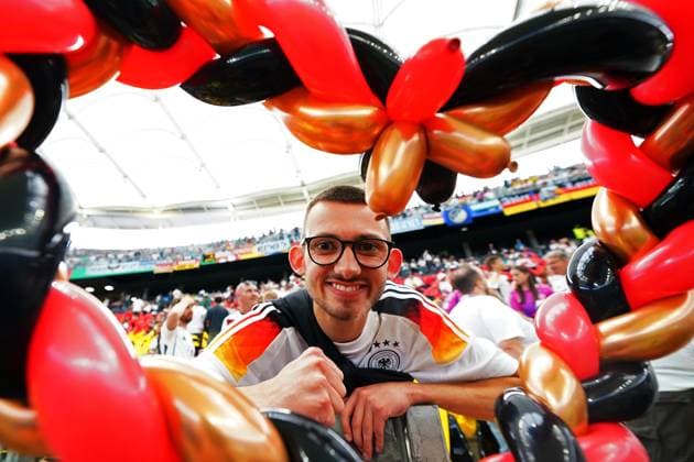 Germany s supporters during the Euro 2024 soccer match between Switzerland and Germany at the Frankfurt Arena , Frankfurt , Germany - Sunday 23 June 2024. - Soccer .  Copyright: xSpada LaPressex