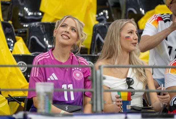 Fußball, Herren, Saison 2023 24, Euro EM 2024, Gruppe A (3. Spieltag) in Frankfurt, Schweiz - Deutschland, Fans von Deutschland, 23.06. 2024, Copyright: xMatthiasxKochx