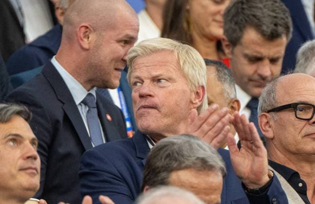 Fußball, Herren, Saison 2023 24, Euro EM 2024, Gruppe A (3. Spieltag) in Frankfurt, Schweiz - Deutschland, Oliver Kahn auf der Tribüne, 23.06. 2024, Copyright: xMatthiasxKochx