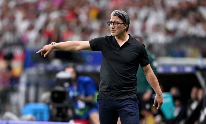Fussball Euro 2024 Gruppe A 23.06.2024 Schweiz - Deutschland Trainer Murat Yakin (Schweiz)