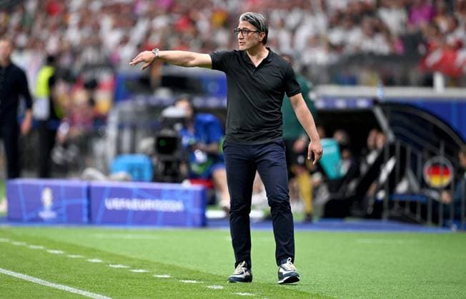 Fussball Euro 2024 Gruppe A 23.06.2024 Schweiz - Deutschland Trainer Murat Yakin (Schweiz)