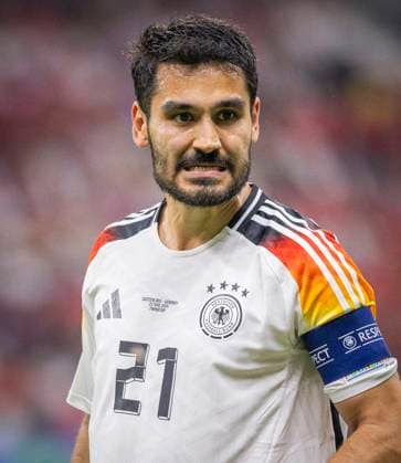 Frankfurt, Germany. 23rd Jun 2024. Ilkay Gündogan (DFB) disappointed Switzerland - Germany Schweiz - Deutschland 23.06.2024