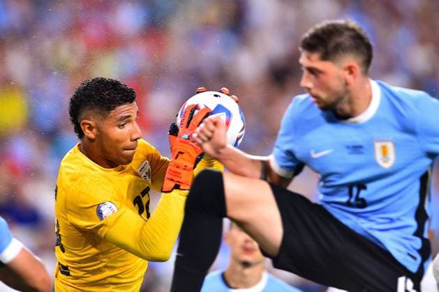 RECORD DATE NOT STATED Copa America USA 2024 Uruguay vs Panama Orlando Mosquera of Panama during the game between Uruguay and Panama as part of the CONMEBOL Copa America USA 2024 group C, at Hard Rock Stadium, on June 23, 2024 in Miami Gardens, Florida, United States. MIAMI FLORIDA UNITED STATES  Copyright: xAdrianxMaciasx 20240623213227_CA_GC_2024_URU_PAN_MOSQUERA75