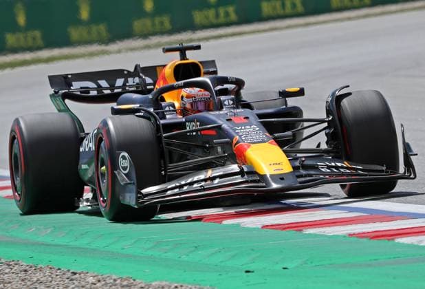 F1 Grand Prix of Spain Max Verstappen, from Oracle Red Bull Racing team, is driving a Red Bull during the race of the Formula 1 Aramco Spanish Grand Prix, held at the Barcelona Catalunya circuit, in Barcelona, Spain, on June 23, 2024. Barcelona Barcelona Spain  Copyright: xUrbanandsportx originalFilename:urbanandsport-formula1240623_np00F.jpg
