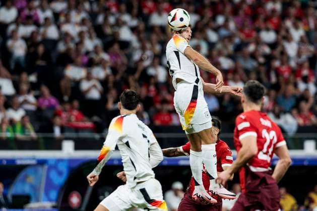 UEFA EURO, EM, Europameisterschaft,Fussball 2024: Schweiz - Deutschland; 23.06.2024 Niclas Füllkrug (Deutschland, 9). UEFA EURO 2024: Schweiz - Deutschland; Frankfurt Arena, Frankfurt am 23.06.2024 Copyright: xBEAUTIFULxSPORTS Wunderlx