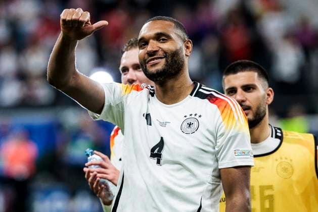 UEFA EURO, EM, Europameisterschaft,Fussball 2024: Schweiz - Deutschland; 23.06.2024 Jonathan Tah (Deutschland, 4). UEFA EURO 2024: Schweiz - Deutschland; Frankfurt Arena, Frankfurt am 23.06.2024 Copyright: xBEAUTIFULxSPORTS Wunderlx